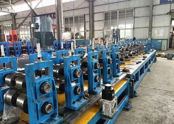 Máquina para la fabricación de tubos de acero galvanizados de techo de metal 80m/min