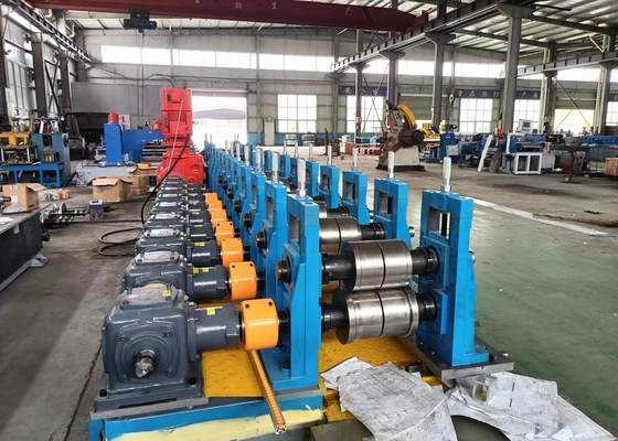 Máquina para la fabricación de tubos de acero galvanizados de techo de metal 80m/min