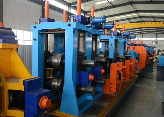 Color azul de la máquina del molino de tubo del HF de la velocidad 10-60m/Min Thickness 4.5m m
