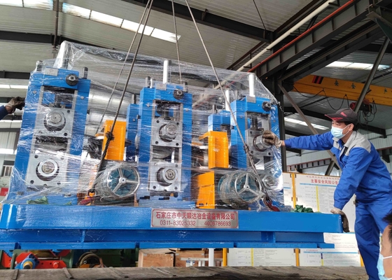 ERW de alta frecuencia soldó con autógena el sistema de control del Plc de la máquina de la fabricación del molino de tubo