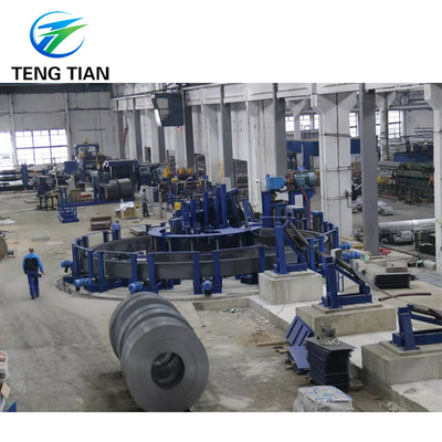 Línea de producción de tuberías de acero de 8 mm de diámetro entre 150 y 254 mm