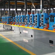 Eficiencia 100m/min Velocidad de la máquina de molino de tubos 300mm longitud del rodillo Plc controlado