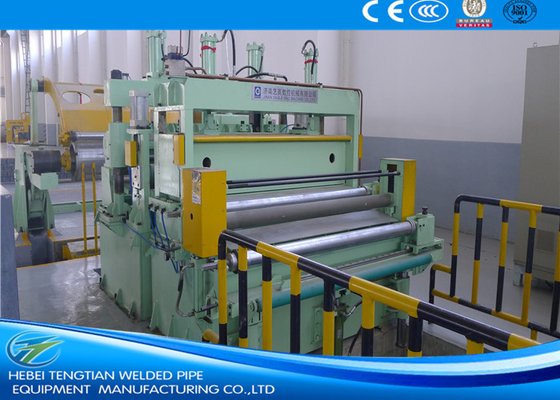 Máquina profesional de la cortadora de la chapa, metal que raja la línea peso máximo de la bobina 30T