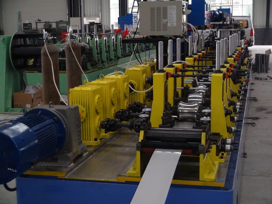 Control de PLC ERW Máquina de fabricación de tuberías de acero 40-114 mm OD