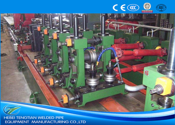 Máquina de fabricación de tuberías de acero profesional de color azul durable 80m / min CE