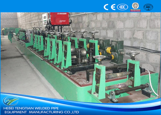 Máquina de fabricación de tuberías de acero con control PLC 25-76 mm OD