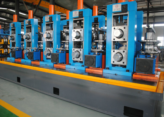Molino de tubo automático lleno de la alta precisión ERW, gusano que adapta Max.80m/minuto