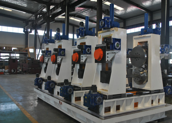 Línea cuadrada automática completa tubo del molino de tubo de ERW que hace la máquina 30-80m/min