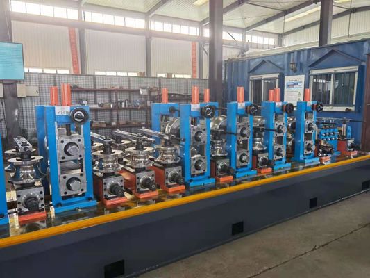 Máquina de tubos de acero al carbono HR para tubería redonda y cuadrada 80 m/min