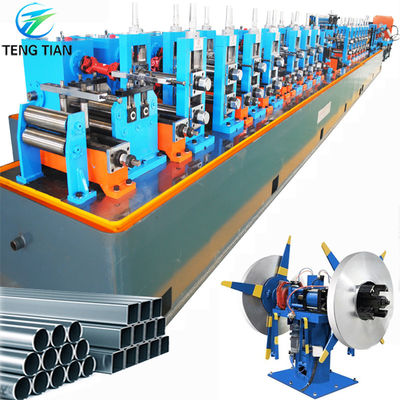 Máquina de molino de tuberías de corte en frío ERW para tuberías de acero al carbono de 10-50 mm