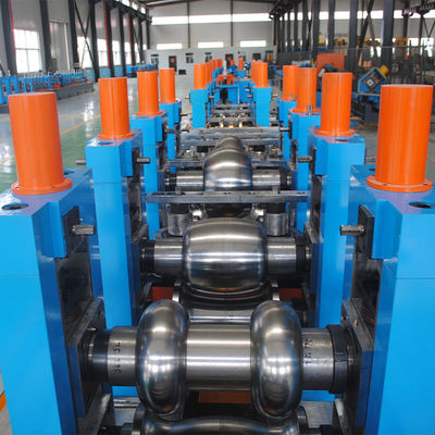 Máquina de fabricación de tubos de acero al carbono de 300 kW con control PLC