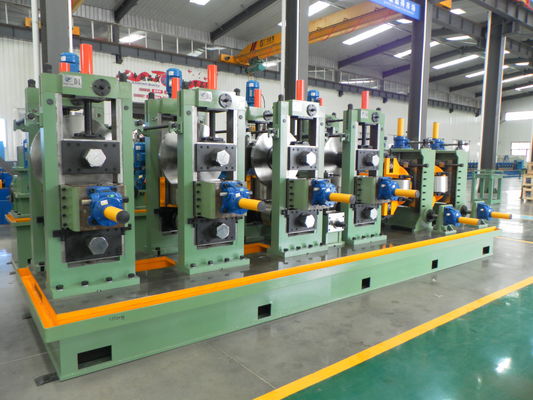 Molino de tuberías de acero al carbono con control PLC de alta productividad 6m-18m Molino de tuberías soldadas