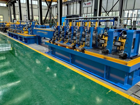 Directly Forming to Square and Rectangular 6m-18m Welded Pipe Mill for 200x200mm Carbon Steel Pipes Tube Mill Erw Steel Pipe Making Machine