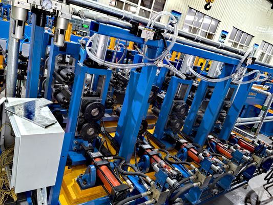 Máquina para fabricar tubos de acero de alta precisión y alta frecuencia