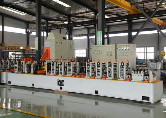 máquina de ms Square Pipe Making de 120m/Min High Frequency 32m m