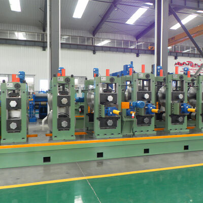 Molino de tubos de acero al carbono ERW 21-63 mm 100 m/min