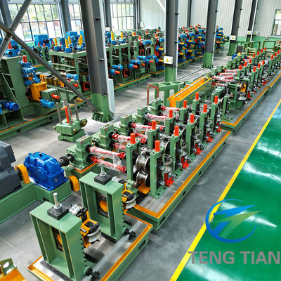 Soldadura de alta frecuencia del molino de tubo cuadrado de acero al carbono