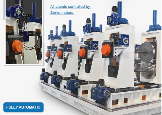 Molino de tubo automático de 80m/Min Friction Saw Cutting ERW