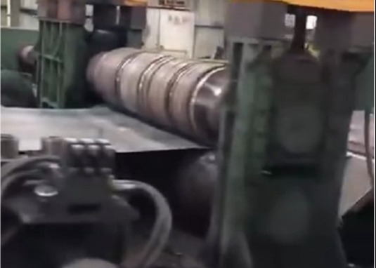 velocidad de acero 0-40m/Min del corte de máquina que raja de 1-8m m *2000mm