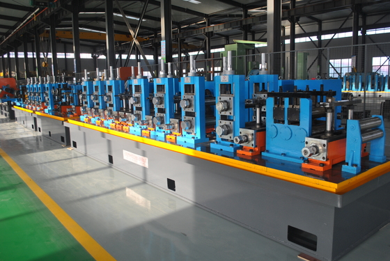 φ114 Sistema de control automático del molino de tubos de soldadura de alta frecuencia PLC