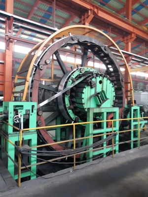 Equipo de molino de tubos de 219x6 mm de alta frecuencia soldado con molino de tubos automático completo